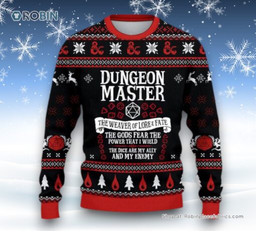 Dungeons & Dragons Classes Dungeon Master Sweater and Sweatshirt