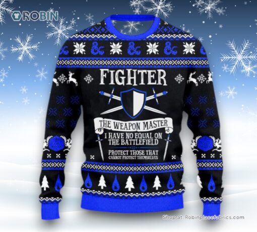 Dungeons & Dragons Classes Fighter Sweater and Sweatshirt
