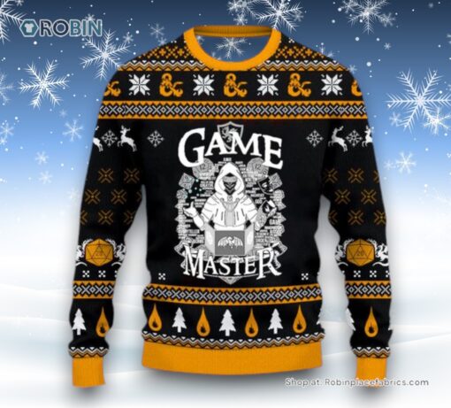 Dungeons & Dragons Classes Game Sweater and Sweatshirt