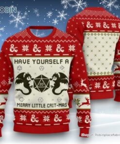 Dungeons & Dragons Classes Have Yourself Sweater and Sweatshirt