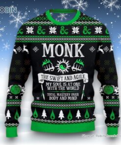 Dungeons & Dragons Classes Monk Sweater and Sweatshirt