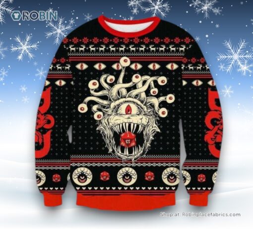 Dungeons & Dragons Classes Monster Sweater and Sweatshirt