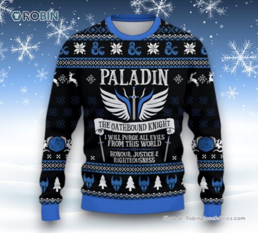 Dungeons & Dragons Classes Paladin Sweater and Sweatshirt