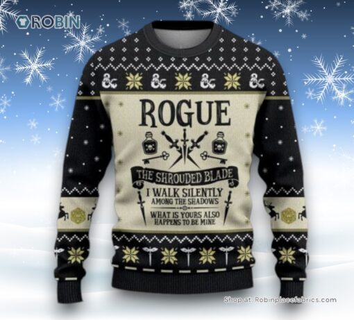 Dungeons & Dragons Classes Rogue Sweater and Sweatshirt