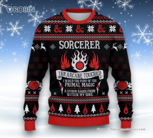 Dungeons & Dragons Classes Sorcerer Sweater and Sweatshirt
