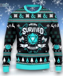Dungeons & Dragons Classes Survived Sweater and Sweatshirt