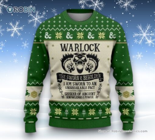 Dungeons & Dragons Classes Warlock 2 Sweater and Sweatshirt