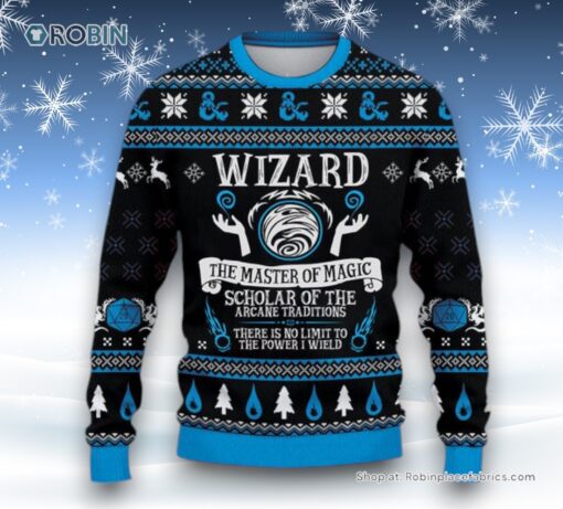 Dungeons & Dragons Classes Wizard Sweater and Sweatshirt