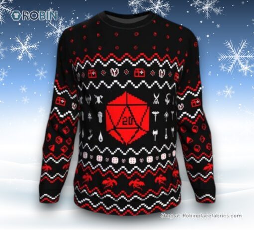 Dungeons & Dragons Classes Wool Sweater and Sweatshirt