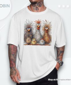 Eagerlys Colorful Chicken Art Crazy Chicken Family Shirt Eagerlys Colorful Chicken Art Crazy Chicken Family Shirt