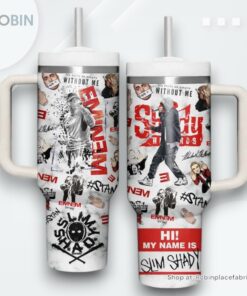 Eminem The Death Of Slim Shady Stanley Tumbler 40oz