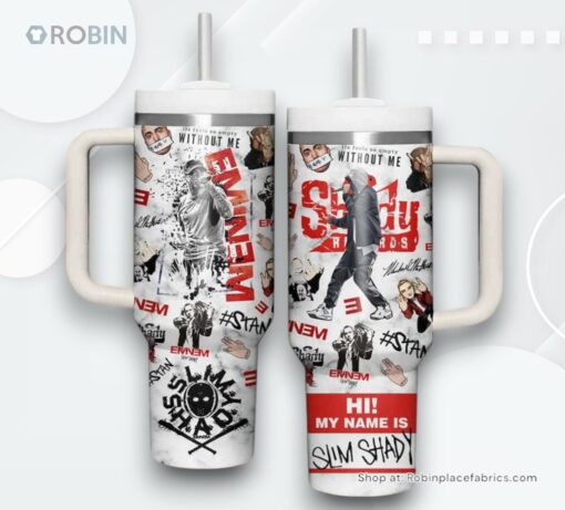 Eminem The Death Of Slim Shady Stanley Tumbler 40oz