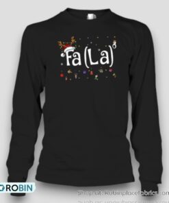 Fa La Christmas Lights Unisex Shirt