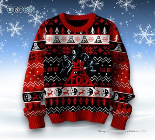 Fall Out Boy FOB Ugly Sweater and Sweatshirt