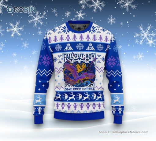 Fall Out Boy Save Rock And Roll Ugly Sweater and Sweatshirt