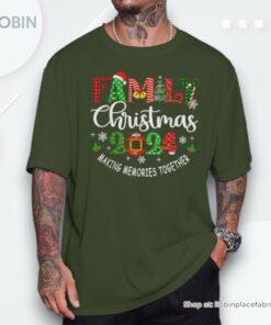Family Christmas 2024 Matching Outfit Xmas Squad Santa Group Shirt
