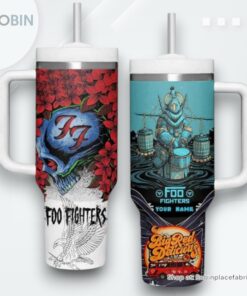 Foo Fighters Big Red Delicious Stanley Tumbler 40oz Foo Fighters Big Red Delicious Stanley Tumbler 40oz