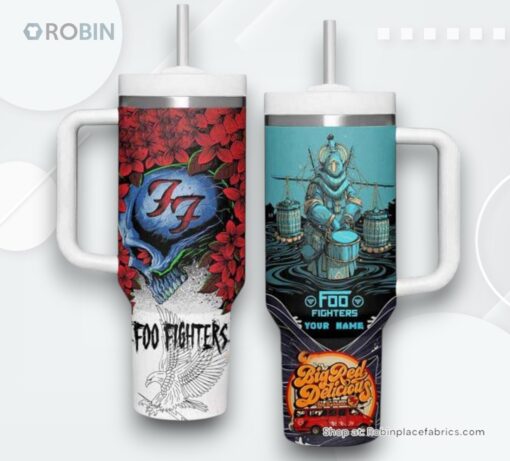 Foo Fighters Big Red Delicious Stanley Tumbler 40oz