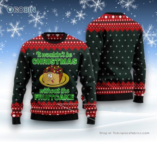 Food Cake Ugly Christmas Sweater