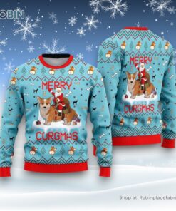 Funny Dog Merry Corgmas Ugly Christmas Sweatshirt, Sweater, Christmas Gift For Dog Love