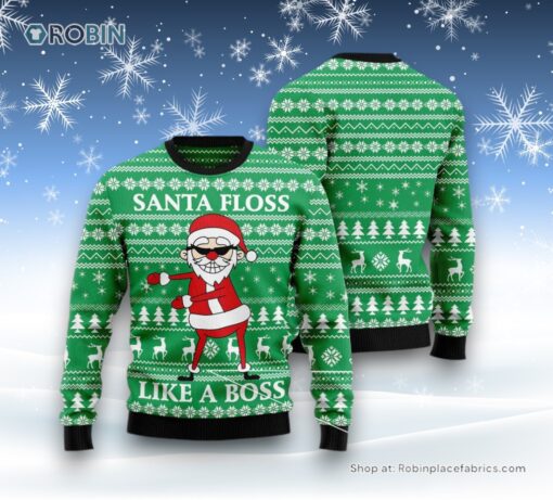 Funny Santa Claus Ugly Christmas Sweatshirt, Sweater