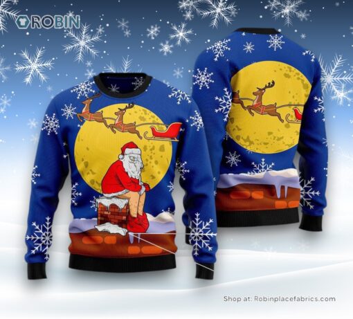 Funny Santa Xmas Ugly Christmas Sweater