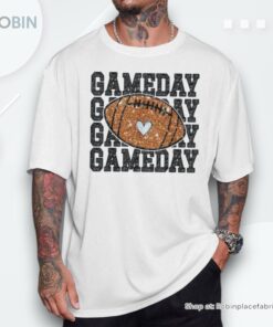 Game Day Football Bling Bling Football Lover Trendy Shirt