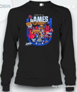 Games United Favorite Video Games Vintage Unisex Shirt