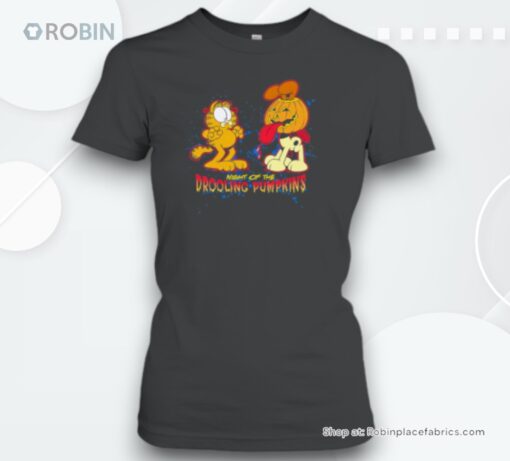 Garfield Night Of The Drooling Pumpkins Halloween Unisex Shirt