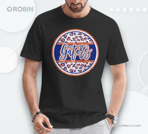 Gators School Sports Fan Team Spirit Mascot Heart Shirt