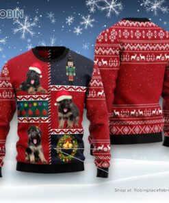 German Shepherd Vintage Ugly Christmas Sweatshirt, Sweater