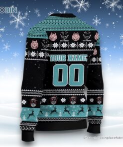 Get Down With Christmas Disturbed Custom Ugly Sweater and Sweatshirt Get Down With Christmas Disturbed Custom Ugly Sweater and Sweatshirt