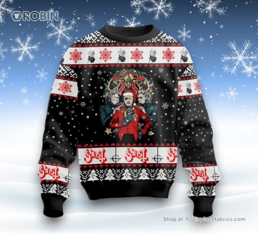 Ghost Band Ugly Sweater and Sweatshirt