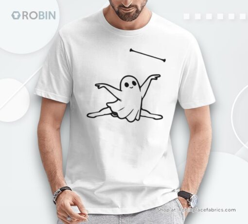 Ghost Baton Twirler Halloween Shirt