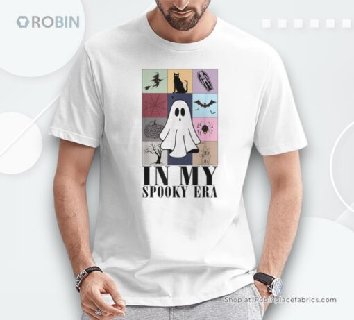 Ghost Retro Halloween In My Spooky Era Shirt