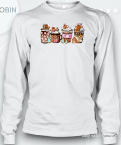 Gingerbread Christmas Coffee Christmas Teacher Unisex Shirt Gingerbread Christmas Coffee Christmas Teacher Unisex Shirt