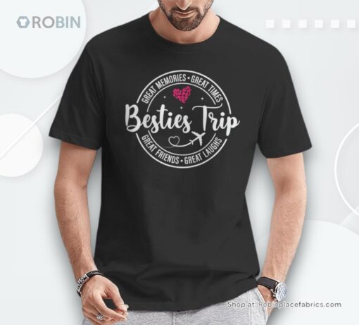 Girls Trip 2024 Besties Weekend Vacation Matching Shirt