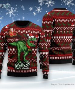 Go Rex Ugly Christmas Sweatshirt, Sweater