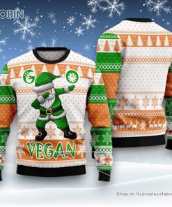 Go Vegan Ugly Christmas Sweater