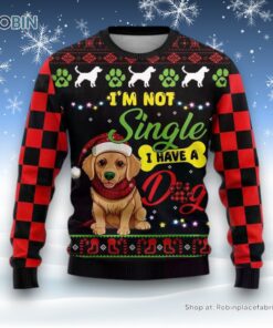 Golden Retriever Dog Ugly Christmas Sweatshirt, Sweater, Christmas Gift For Dog Love Golden Retriever Dog Ugly Christmas Sweatshirt, Sweater, Christmas Gift For Dog Love