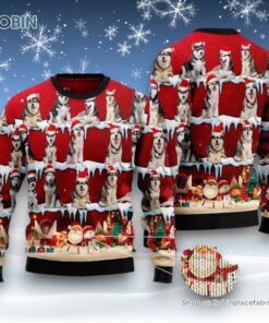 Golden Retriever Ugly Christmas Sweater