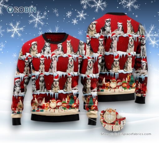 Golden Retriever Ugly Christmas Sweater