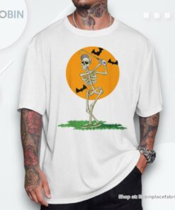 Golfing Skeleton Halloween Golf Halloween Golfer Shirt