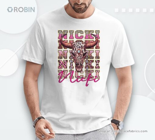 Graphic Nicki Personalized Proud Name I Love Nicki Vintage Shirt
