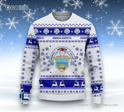 Greenock Morton F.C. Ugly Sweater and Sweatshirt