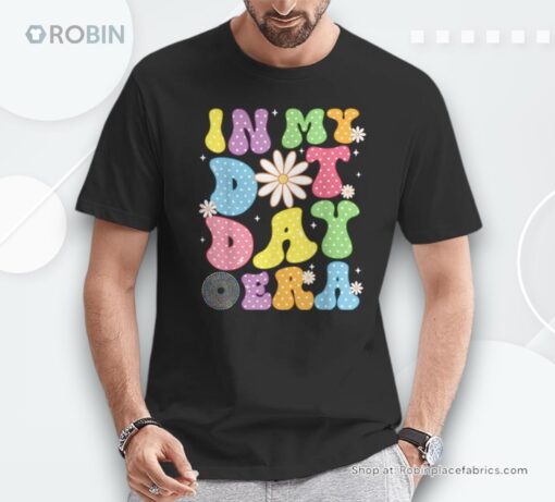 Groovy In My Colorful Polka Dot Era Boy Girl Kid Shirt