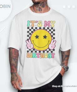 Groovy It’s My Birthday Girls Ns Kid Bday Flower Shirt Groovy It’s My Birthday Girls Ns Kid Bday Flower Shirt
