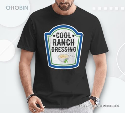 Group Halloween Costume Ranch Dressing Group Condiment Shirt