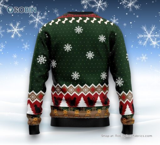 Grumpy Cat Ugly Christmas Sweater, Christmas Gift For Cat Love