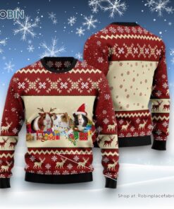 Guinea Pig Snow Ugly Christmas Sweater